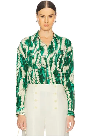 ULLA JOHNSON LANGÄRMELIGES SHIRT SOREN in . Size 00, 12, 2, 4, 6, 8.