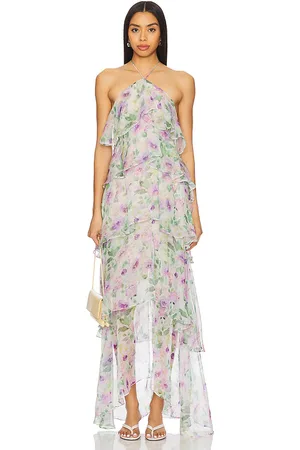 ELLIATT COCKTAILKLEID DRESS in Purple, Sage. Size M, S, XL, XS.