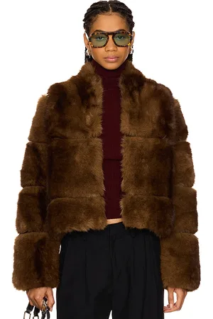 Apparis KURZMANTEL SAI MINK in . Size XL, XS.