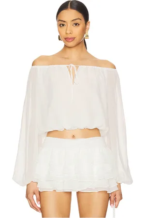 Amanda Uprichard SCHULTERFREIES TOP TOP in . Size M, S, XS.