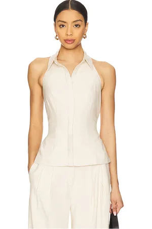 SOVERE TANKTOP MIT KRAGEN EVE in . Size M, XL.