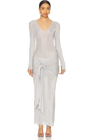 SER.O.YA KLEID AUS STRICK MIT METALLIC-GARN ASHERA in . Size M, S, XL, XS.