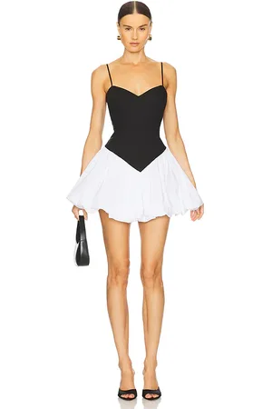 Bardot MINIKLEID LISSETT in Black,White. Size 4, 6, 8.