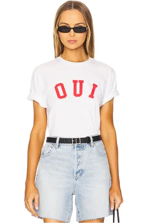 DEPARTURE T-SHIRT MIT MOTIV OUI in . Size M, S, XS.