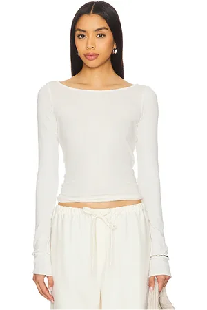 Cotton Citizen TOP MIT U-BOOT-AUSSCHNITT MARBELLA in . Size M, S, XS.