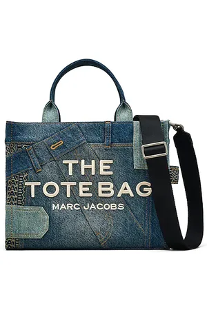 Marc Jacobs The Deconstructed Denim Medium Tote Bag in .