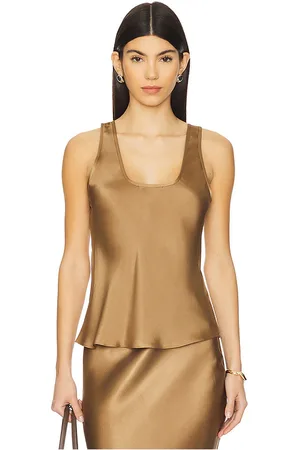 ANINE BING OBERTEIL LEA in Brown,Rust. Size M, S, XS.
