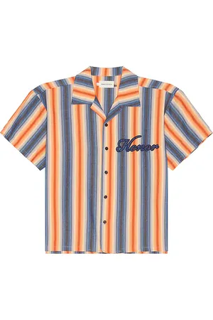 HONOR THE GIFT HEMD in Blue,Orange. Size M, S.