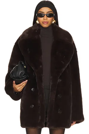 Lovers And Friends JACKE WAINSCOTT FAUX FUR in . Size M.