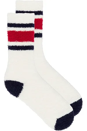 Barefoot Dreams KNIESTRÜMPFE COZYCHIC STRIPED in . Size .