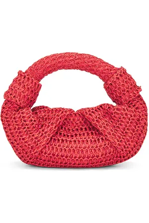 SIMON MILLER Raffia Lopsy Bag in .