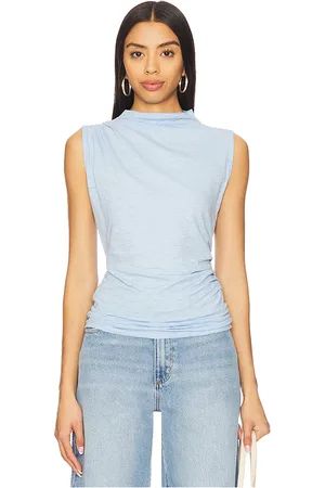 Goldie Estelle Sleeveless Draped Top in . Size S, XS.