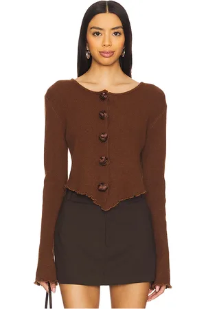 bubish CARDIGAN AUS STRICK ROSETTE in . Size M, S, XL, XS.