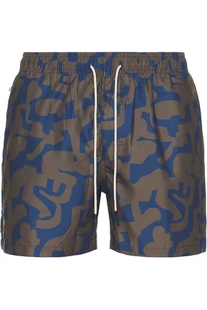 Oas BADESHORTS PUZZLOTEC in Grey,Blue. Size M, S.