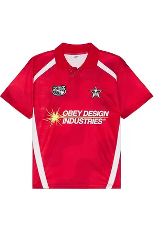 Obey FUSSBALLTRIKOT in . Size M, S, XL/1X.