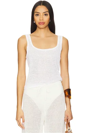 ONIA TANKTOP MIT ECKIGEM AUSSCHNITT LINEN KNIT in . Size S, XL, XS.