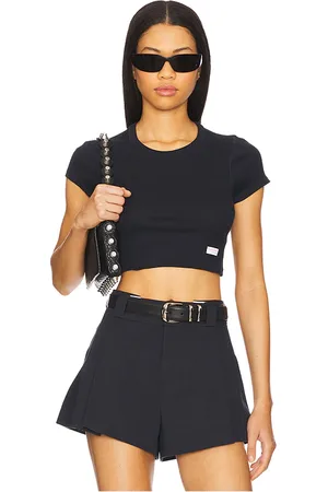 Alexander Wang KURZÄRMELIGES CROPTOP BODYWEAR in . Size S, XL, XS.