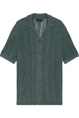 Vince KURZÄRMELIGES SHIRT CABANA in . Size M, S, XL/1X.