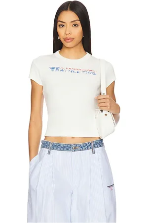 Alexander Wang BABY TEE MIT GRAFIK in . Size S, XS.