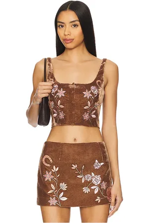 Leslie Amon CROP-TOP DESERT in . Size M, S, XL, XS.