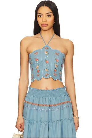 Agua Bendita NECKHOLDER-TOP in . Size M, S, XL, XS.