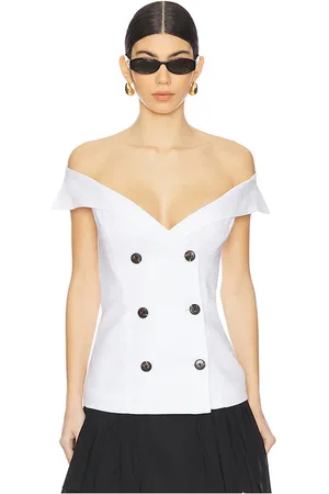 Bardot OBERTEIL MIT KNOPFLEISTE ELIORA in . Size 12, 2, 4, 6, 8.