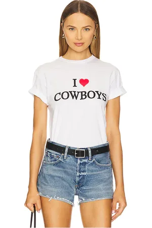 DEPARTURE T-SHIRT MIT MOTIV I HEART COWBOYS in . Size S, XS.