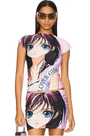 1XBLUE T-SHIRT MIT MOTIV LOVER in . Size M, S.