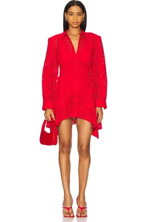 AKNVAS Deena Eyelet Button Down Dress in . Size XS.