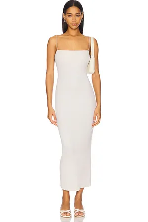 ENZA COSTA Silk Knit Essential Strappy Dress in . Size M, S, XL, XS.
