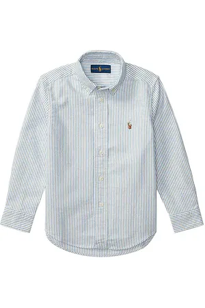 Ralph Lauren Kids Long-Sleeve Button-Down Sport Shirt in . Size 4, 5.