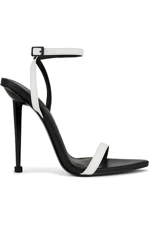 Femme LA SANDALE FORD in Black,White. Size 11, 5, 6, 7, 8, 9.