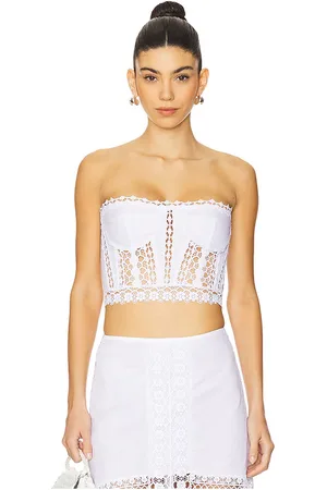 CHARO RUIZ IBIZA BUSTIER-TOP AZAL in . Size M, S, XS.