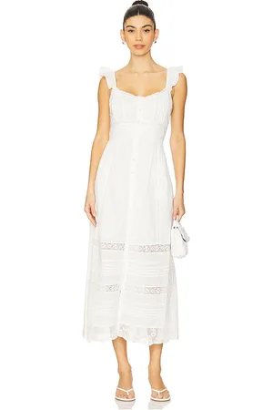 LOVESHACKFANCY KLEID SUFETTE in . Size M, S, XL, XS.