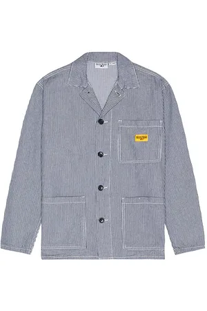 Service Works Hickory Chore Shirt in . Size M, S, XL/1X.