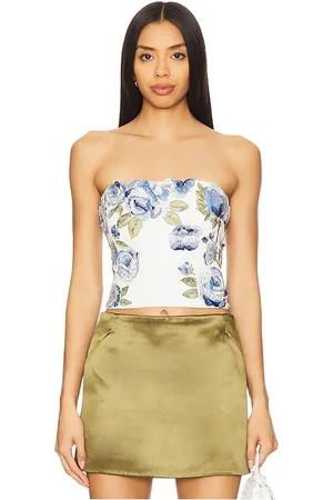 ALICE+OLIVIA BAUCHFREIES TOP CECE in . Size 10, 12, 2, 4, 6.