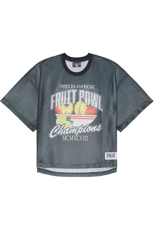 Coney Island Picnic SHIRTKLEIDER FRUIT in . Size M, XL/1X.