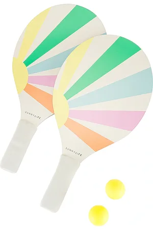 Sunnylife SPIEL FÜR DRAUSSEN POOL SIDE BEACH PADDLE SET PASTEL GELATO in .