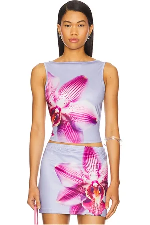 Runaway The Label OBERTEIL CELESTE in Fuchsia,Lavender. Size XS.