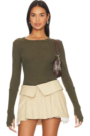 ENZA COSTA RUNDHALS FIRST LAYERED in . Size S.