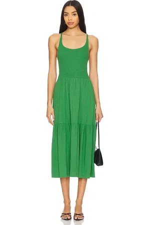 Nation LTD MIDIKLEID MIT ÜBERKREUZTEN TRÄGERN HINTEN PENELOPE in . Size S, XS.
