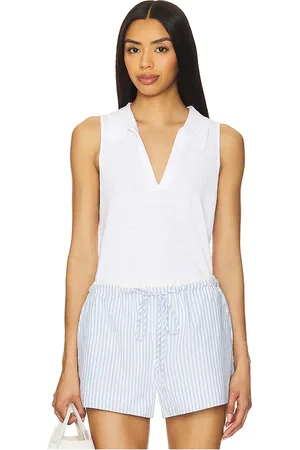 Nation LTD TANKTOP MIT KRAGEN ROBERTA in . Size M, S, XS.