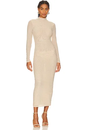 Bardot MIDI-KLEID STROBE DIAMANTE in . Size XL.