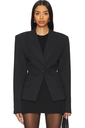 EAVES BLAZER OVERSIZED MELANGE in . Size S.