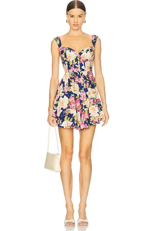 Yumi Kim KLEID SYLVIA in Navy,Pink. Size S.