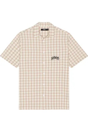 FORMER KURZÄRMELIGES SHIRT MANNERS CHECK in . Size M, S, XL/1X.