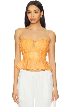 ASTR ÄRMELLOSES OBERTEIL TOP in . Size M, S, XS.