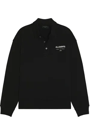 AllSaints LANGÄRMELIGES POLOSHIRT UNDERGROUND in . Size M, S, XL/1X.