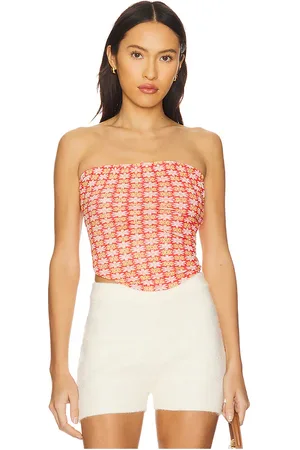 Free People TRÄGERLOSES TOP BOULEVARD in . Size M, S, XL, XS.