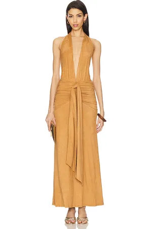 AFRM NECKHOLDER-KLEID HEIDI in . Size 3X, L, M, S, XL, XS, XXS.